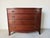 Hollywood Regency 1970’s Vintage Drexel Georgian-Style Mahogany Bow Front Chest of Drawers For Sale - Image 3 of 12
