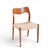 Niels Moller Models 55 and 71 Mid Century Danish Teak Dining Chairs - Set of 12 For Sale - Image 10 of 11