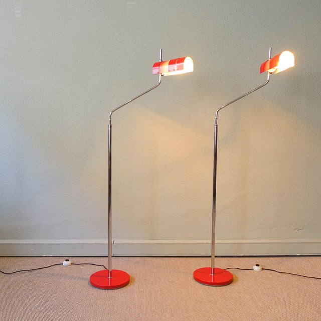 Mid-Century Modern Teide Floor Lamp by Gabriel Teixido for Fase, Madrid, 1974 For Sale - Image 3 of 18
