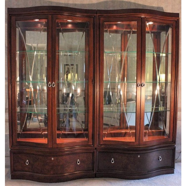 Thomasville Bogart Collection Bel Air Curio Display China