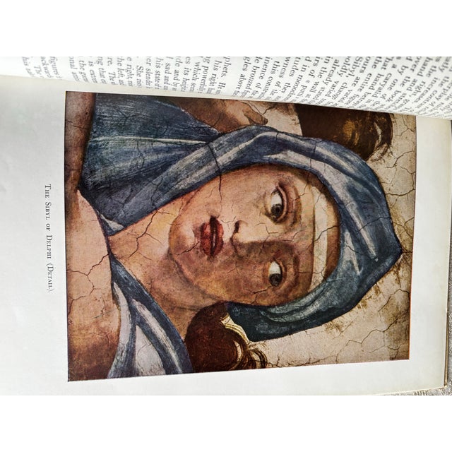 1950s The Sistine Chapel Mary Pittaluga 1955 Art History Reproduction Plates For Sale - Image 5 of 12