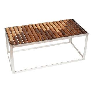 Please Leave a Message Side Table by Johannes Hemann For Sale