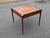 Mid 20th Century Ethan Allen Hollywood Regency Inlaid Leather Game Table With Cane-Cut Legs For Sale - Image 13 of 14