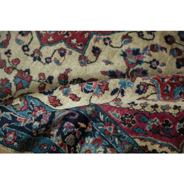 Antique Mohajeran Sarouk Rug - 4'11" x 7'1" For Sale In New York - Image 6 of 12