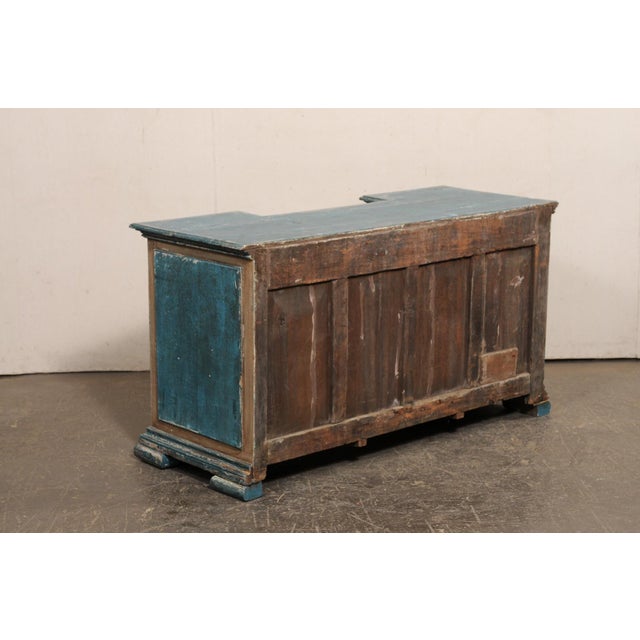 19th Centruy Italian Reverse Breakfront Credenza For Sale - Image 9 of 12