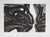 Bengt Lindstrom, Reptilian Character, Original Engraving For Sale - Image 5 of 5