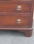 1940s Mahogany Tall Chest of Drawers 6442 For Sale - Image 9 of 15