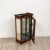 Wood Austrian Biedermeier Vitrine, Circa 1840, Now a Mirrored Cabinet For Sale - Image 7 of 8