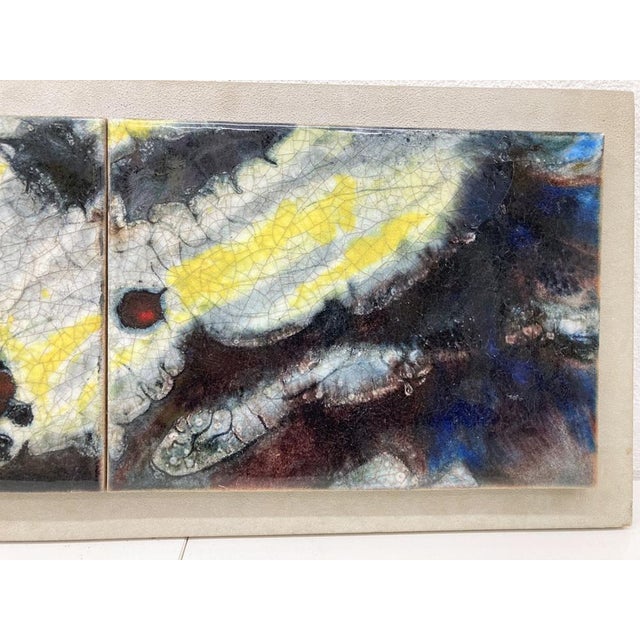 Mural in Ceramic from Karlsruher Majolika, 1960s For Sale - Image 6 of 18