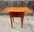 Antique Flame Mahogany Drop-Leaf Work Table With Rope Twist Legs, C. 1840-1860 For Sale - Image 4 of 11
