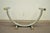 Mid-Century Modern Late 20th Century Mid Century Modern Romeo Rega Style Chrome Brass and Glass Arch Dining Table For Sale - Image 3 of 10