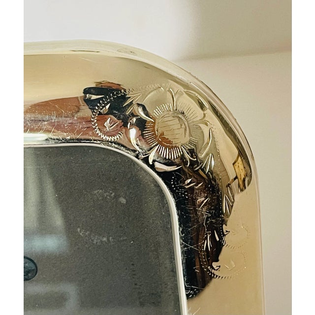 Vintage Silverplate Photo Frame For Sale - Image 4 of 4