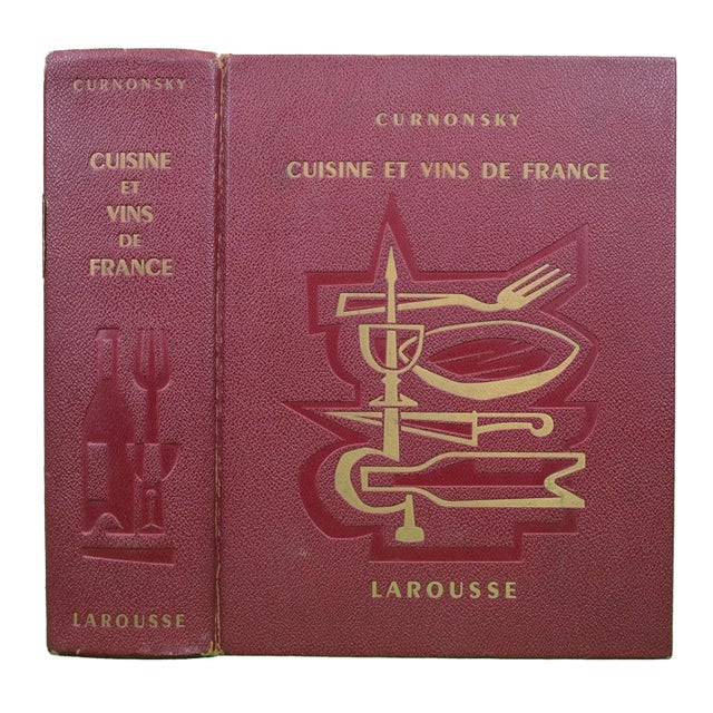 "Cuisine Et Vins De France" 1953 Curnonsky For Sale