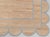 Gray Jute Wool Premium Handwoven (Not Braided) Scalloped Rug 2x4Ft. For Sale - Image 9 of 12