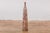 Ceramic Tall and Slender Textured Brown Minimalist Ceramic Vase For Sale - Image 7 of 12