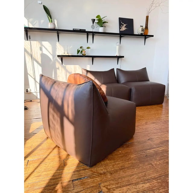 B&B Italia 1970s Vintage Le Bambole Lounge Chair, Design Mario Bellini for B&b Italia, Newly Upholstered For Sale - Image 4 of 12