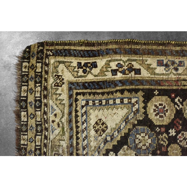 Hand-Woven Oriental Nomadic Qashqai Rug, 1920s For Sale - Image 12 of 18