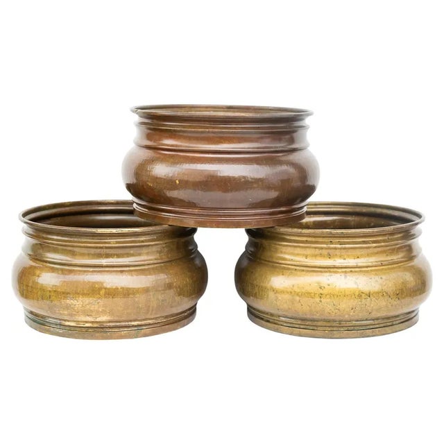 Brass Pot Holder, 1950s For Sale - Image 6 of 6