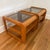 Wood 1970s Mid-Century Modern Lou Hodges Oak Side Table For Sale - Image 7 of 7