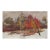 Autumn Landscape Oil Painting, Ukrainian Art (1970) For Sale