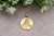 Saint Teresa 19.2k Gold Pendant For Sale - Image 3 of 6