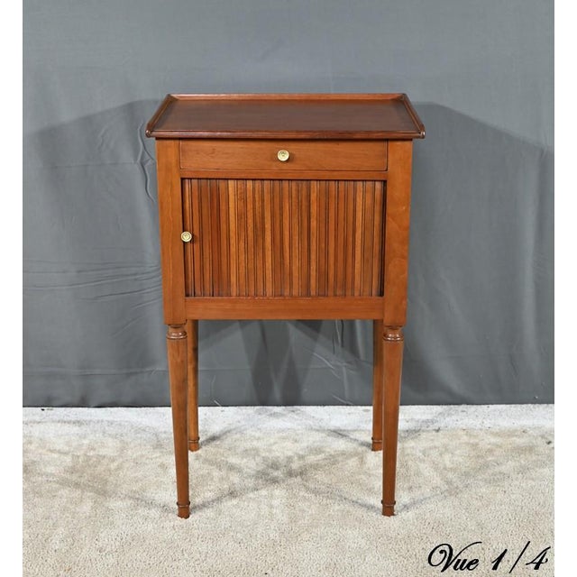 Wood Small Louis XVI Mahogany Side Table For Sale - Image 7 of 18
