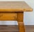 Vintage Farmhouse Style Pine Cabriole Leg Dining Table For Sale - Image 10 of 15
