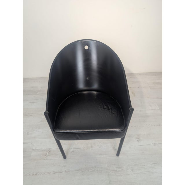 Black Costes Chair by Philipe Sterck for the Driade Brand, 1970 For Sale - Image 8 of 16