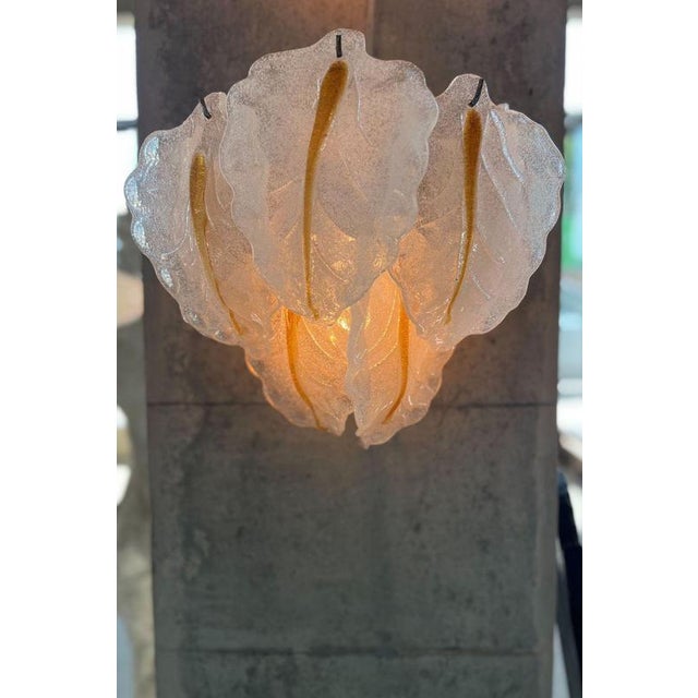 Murano Glass Wall Sconces, 1960s, Set of 2 For Sale - Image 10 of 14