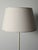 Scandinavian Tripod Floor Lamp in White Lacquered Wood, 1950s For Sale - Image 4 of 10