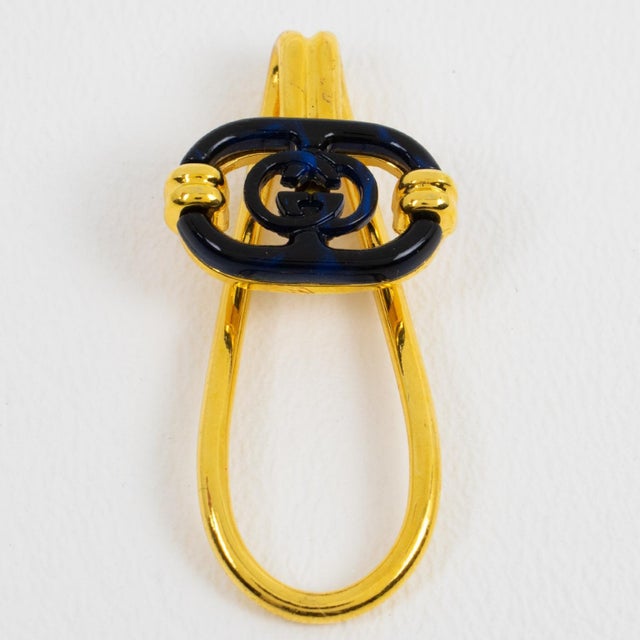 Gucci Barware Gold Plated and Enamel Cocktail Glass Makers in Box, circa 1980 For Sale - Image 10 of 18