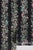Mahjong Floral Stripe Grasscloth Wallpaper by House Party | Blank Black | 8 Yards For Sale