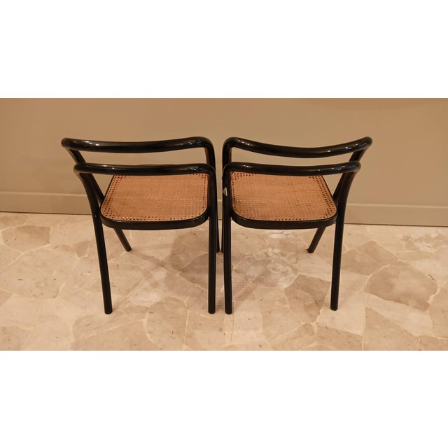 Santina Model Chairs by Carlo Santi for Zanotta, Italy, 1970s, Set of 4 For Sale - Image 10 of 18