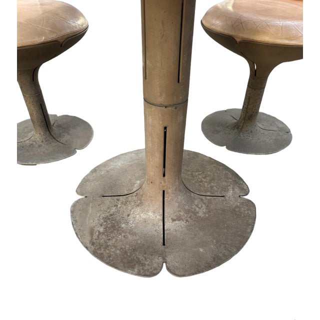 Attributed to Pierre Paulin Elysee Dining Set For Sale - Image 9 of 9