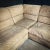 Set of Corner Sofa and Ottoman in Natural Sand Leather from Rolf Benz For Sale - Image 5 of 13