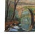 Mid-20th Century French Forest Bridge Painting For Sale - Image 4 of 4