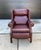 1970s Vintage Lane Acclaim Leather Wingback Chair Recliner For Sale - Image 13 of 13