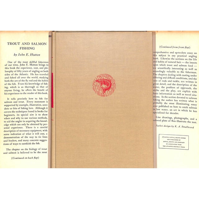 Traditional "Trout and Salmon Fishing" 1949 Hutton, John For Sale - Image 3 of 9
