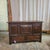 Gothic 18th Century Period Oak Mule Chest/Trunk With Paneled Front and 2 Drawer Base For Sale - Image 3 of 12