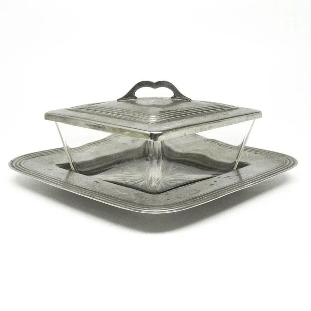 Silver Art Deco Jam Bowl, Germany, 1930s For Sale - Image 8 of 13