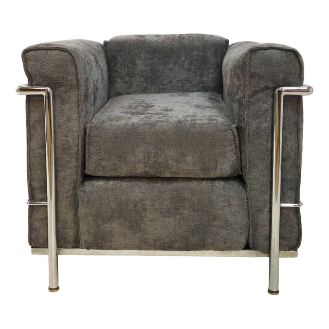 LC2 Chair by Le Corbusier for Cassina, 1970s For Sale