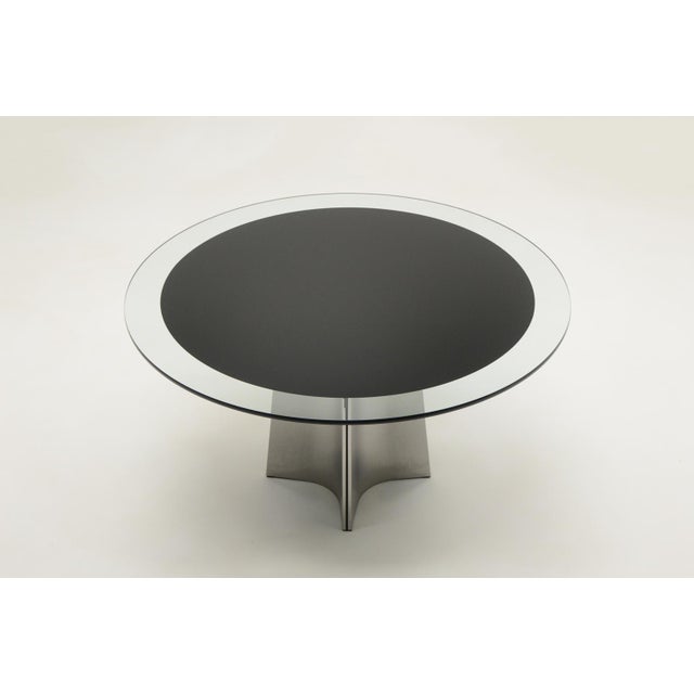 Mid-Century Modern UFO Dining Table by Luigi Saccardo for Arrmet, Italy, 1970s For Sale - Image 3 of 6