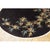 1930s Black Bamboo Floral Antique Chinese Art Deco Carpet 8'4" X 11'8" Wool Rug For Sale - Image 9 of 9