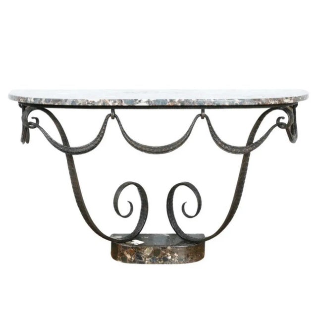 Raymond Subes Art Deco Console Table For Sale - Image 13 of 13