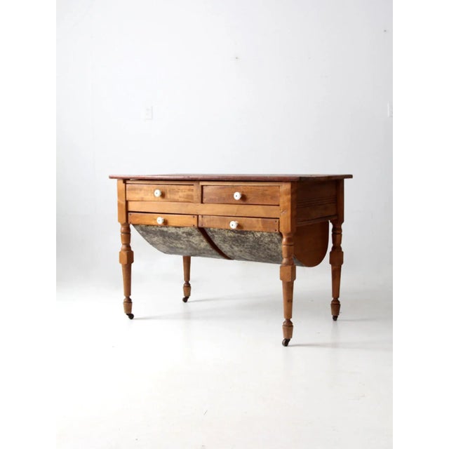 Antique Baker's Table For Sale - Image 13 of 13