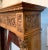 Wood Antique Carved Mantel Renaissance Revival Style For Sale - Image 7 of 9