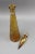 Mid 20th Century Guildcraft Italy Amber Empoli Glass Decanter Genie Bottle Mid Century Modern For Sale - Image 5 of 10