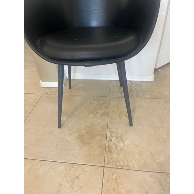 This chair has no markings but matches images of the one designed Paolo Rizzato 'Model 830/831 Dakota' chair for Cassina,...