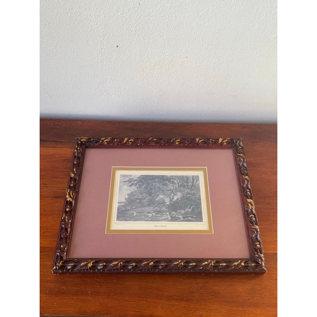 Set of 3 Framed Vintage Fox Hunting Engravings | English Equestrian Art Prints | Antique Decor For Sale - Image 12 of 12
