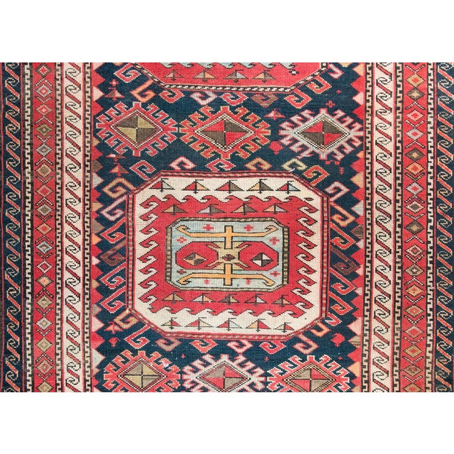 Early 20th Century Persian Shrivan Rug For Sale - Image 9 of 15